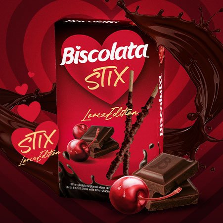Sevgililer Günü'ne Özel Lezzet: Biscolata Stix Love Edition