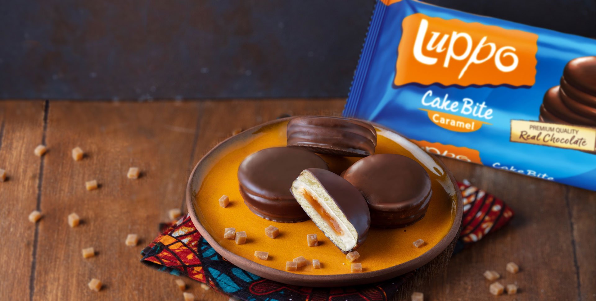 Buy Luppo Cake Bite Chocolate | Order Groceries Online | MyValue365